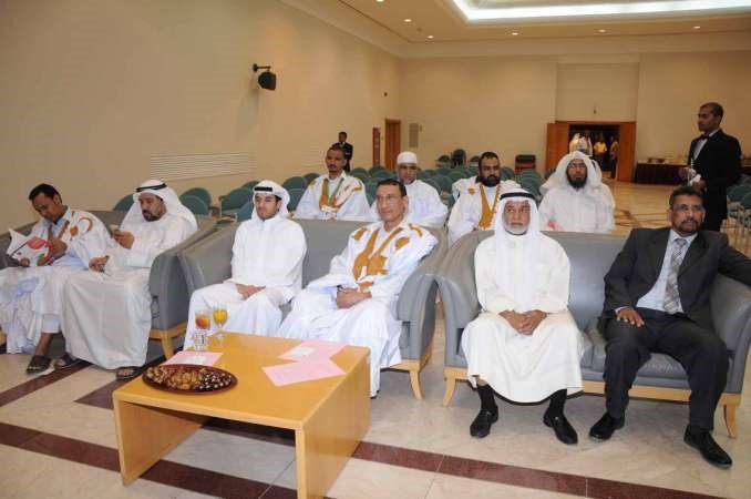 جمال النوري مشاركا رابطة الجالية الموريتانية في حفل التابين للراحل الكبير نادر النوري﻿