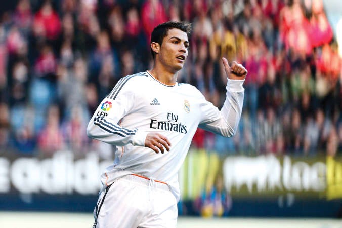 نجم ريال مدريد كريستيانو رونالدو