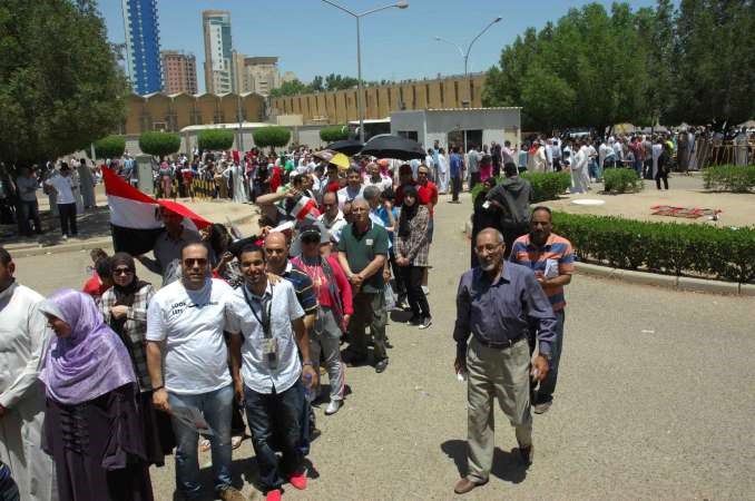 حشود كبيرة في اليوم الثاني من التصويت هاني عبدالله