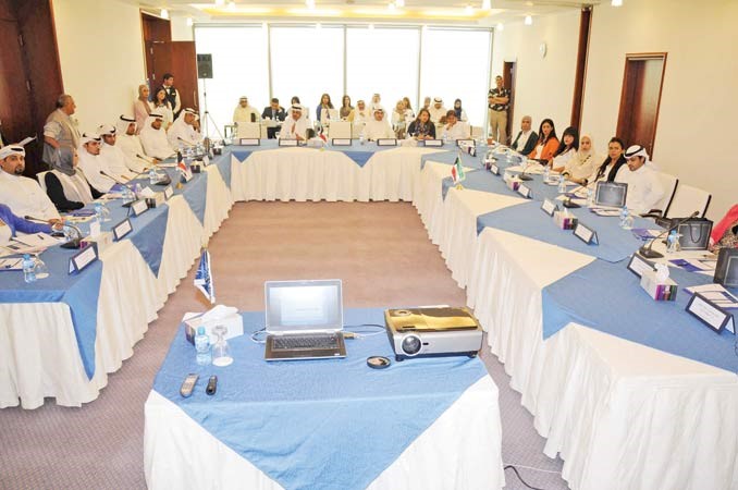 الحضور في الدورة التدريبية