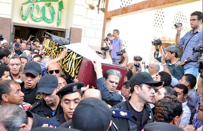 جثمان الفنان الراحل