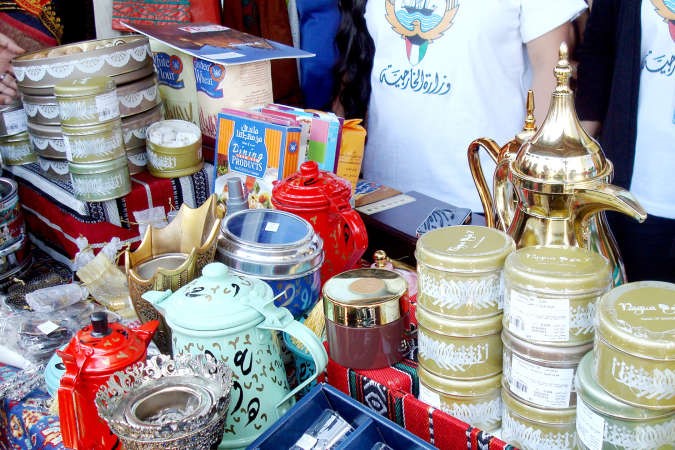 جانب من المعروضات 