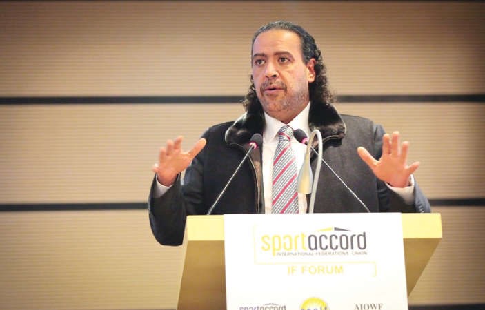 رئيس انوك الشيخ احمد الفهد