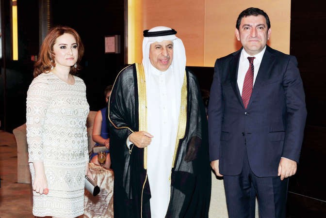 السفير السعودي مهنئا ﻿