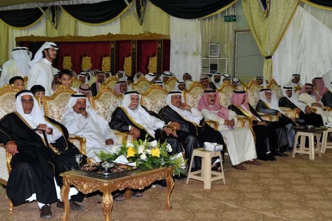 جانب من الحضور خلال حفل العشاء﻿
