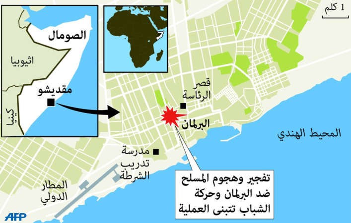 حركة الشباب تتبنى هجوماً على البرلمان الصومالي