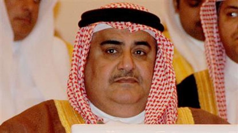 وزير خارجية البحرين الشيخ خالد بن احمد ال خليفة