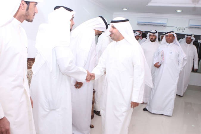 النائب سيف العازمي مرحبا برواد ديوانه محمد هاشم
