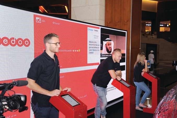 Ooredoo تلتقي بعملائها في المجمعات التجارية