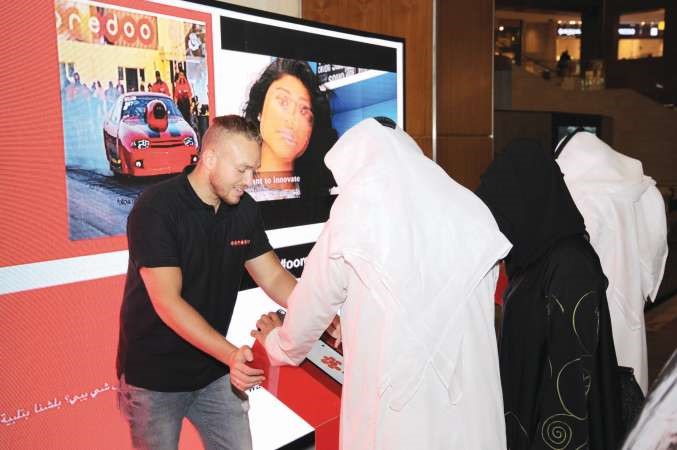 Ooredoo تلتقي بعملائها في المجمعات التجارية
