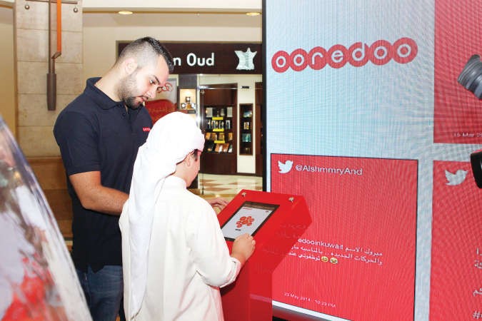 Ooredoo تلتقي بعملائها في المجمعات التجارية