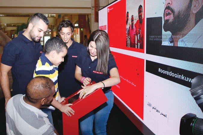Ooredoo تلتقي بعملائها في المجمعات التجارية
