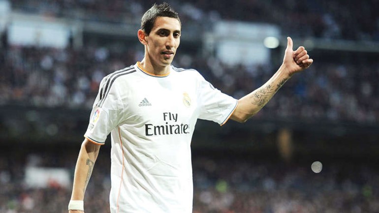 نجم نادي ريال مدريد انخيل دي ماريا﻿