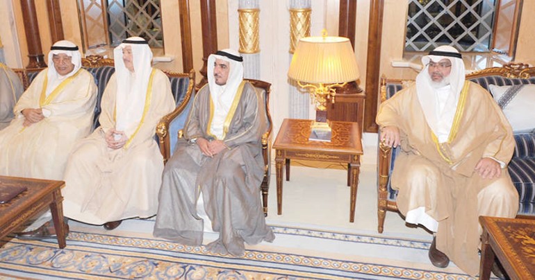 علي الموسى وعبدالوهاب الهارون ود حسن جوهر وعادل الصرعاوي