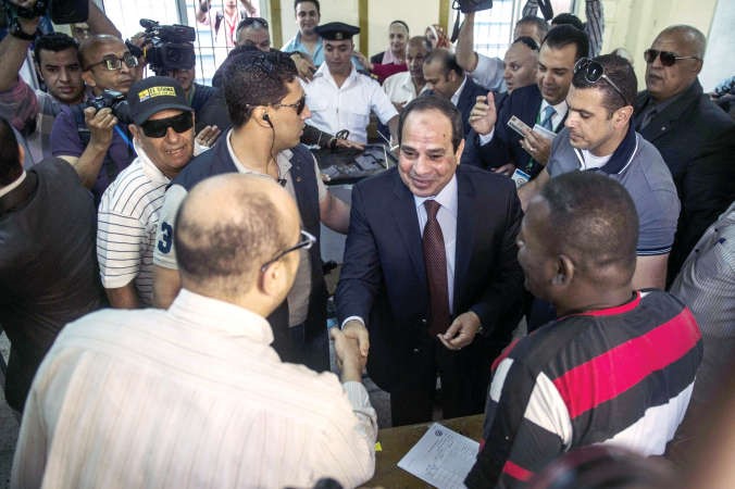 المشير عبدالفتاح السيسي الرئيس الجديد لمصر افپ
