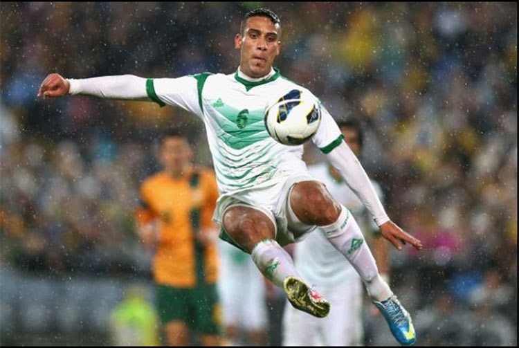 النجم العراقي علي عدنان لاعب تشايكور ريزا سبور التركي