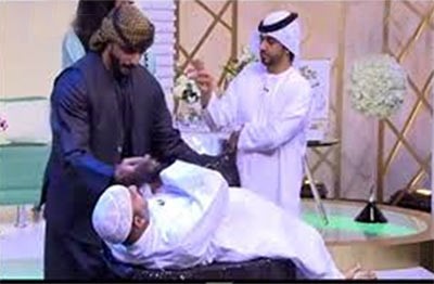 بالفيديو.. ساحر إماراتي يطيّر «طارق العلي» في برنامج تلفزيوني