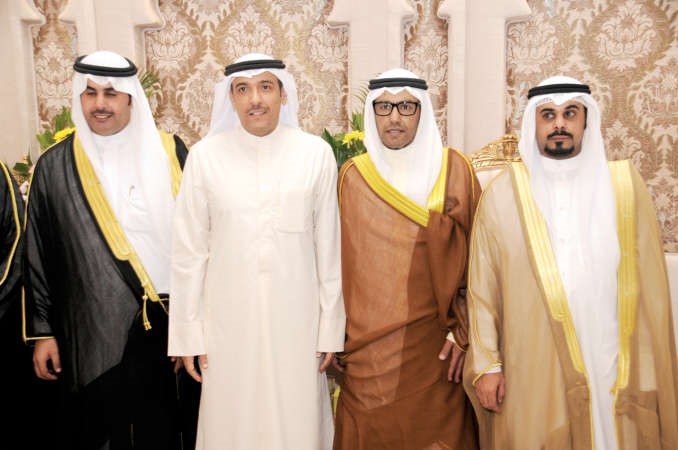 هادي قنيص ومحمد قنيص وفايز منديل والمعرس رجا قنيص