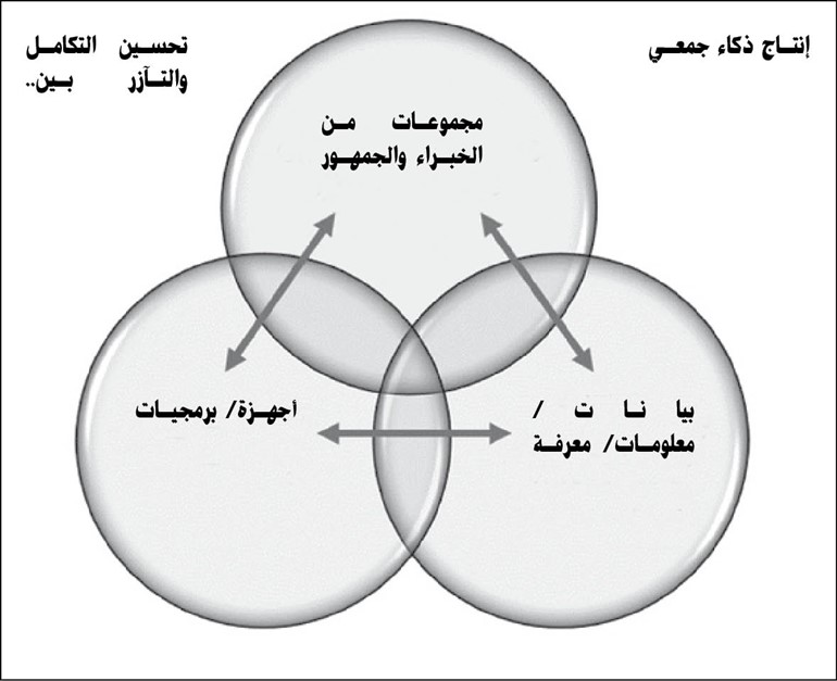 شكل 6 الشكل البياني لنظام ذكاء جمعي