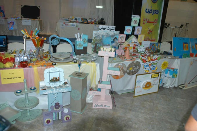 جانب من المعروضات بالمعرض