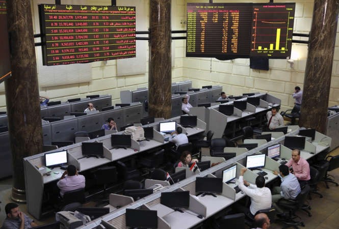 البورصة المصرية تستعيد جزءا من عافيتها بعد هبوطها القياسي امس الاول 	 رويترز ﻿