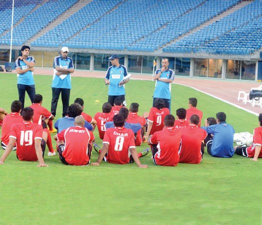 الشمري قاد تدريبات «  أزرق 93  »