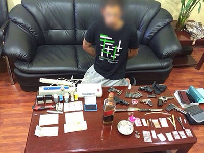 صاحب الفبديو الشهير بعد ضبطه﻿