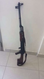 السلاح المضبوط