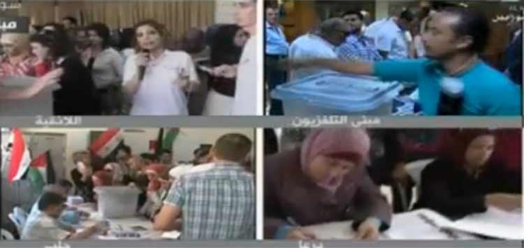 بالفيديو.. مراسلة سورية تلقن الناخبين أقوالهم بضرورة مدح الانتخابات