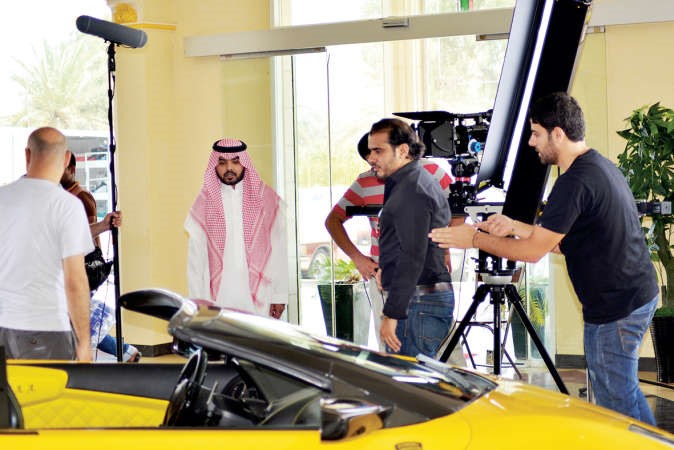 الاستعدادلتصوير اول مشاهد المسلسل﻿