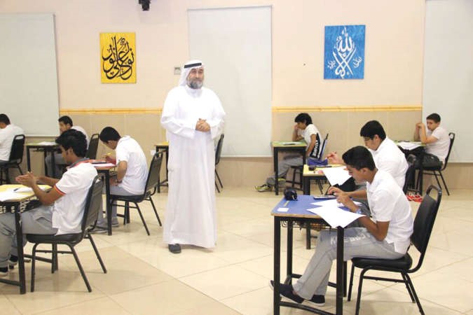 جولة ميدانية على مدارس المنطقة خلال الاختبارات﻿