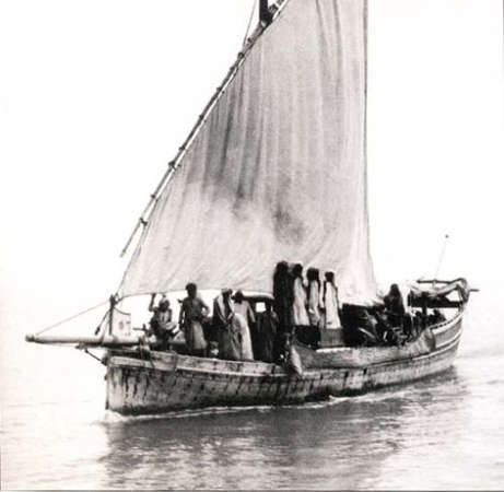 الكويتيون قديما استخدموا سفن الشوعي﻿