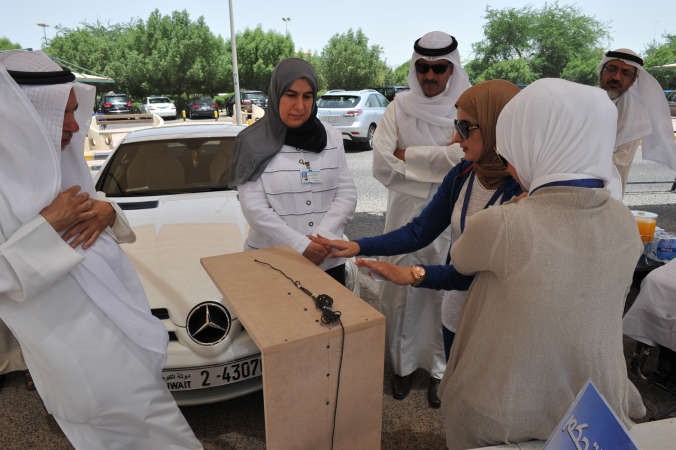 تجربة الجهاز 