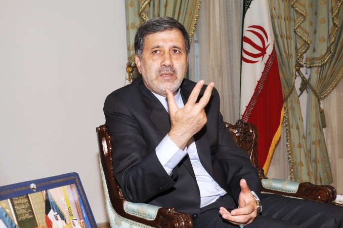 السفير الايراني علي رضا عنايتي﻿
