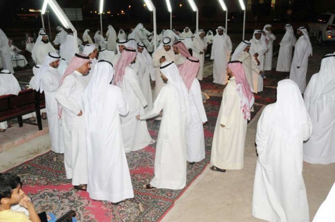 الحضور في افتتاح مقر الرشيدي