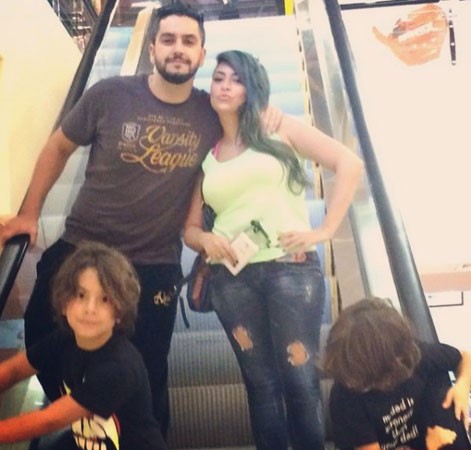 بالصور.. أبناء ديما بياعة يحبون زوج والدتهم كثيرا 