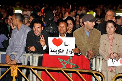 بالفيديو والصور... نوال بالقفطان المغربي لأول مرة في «موازين»