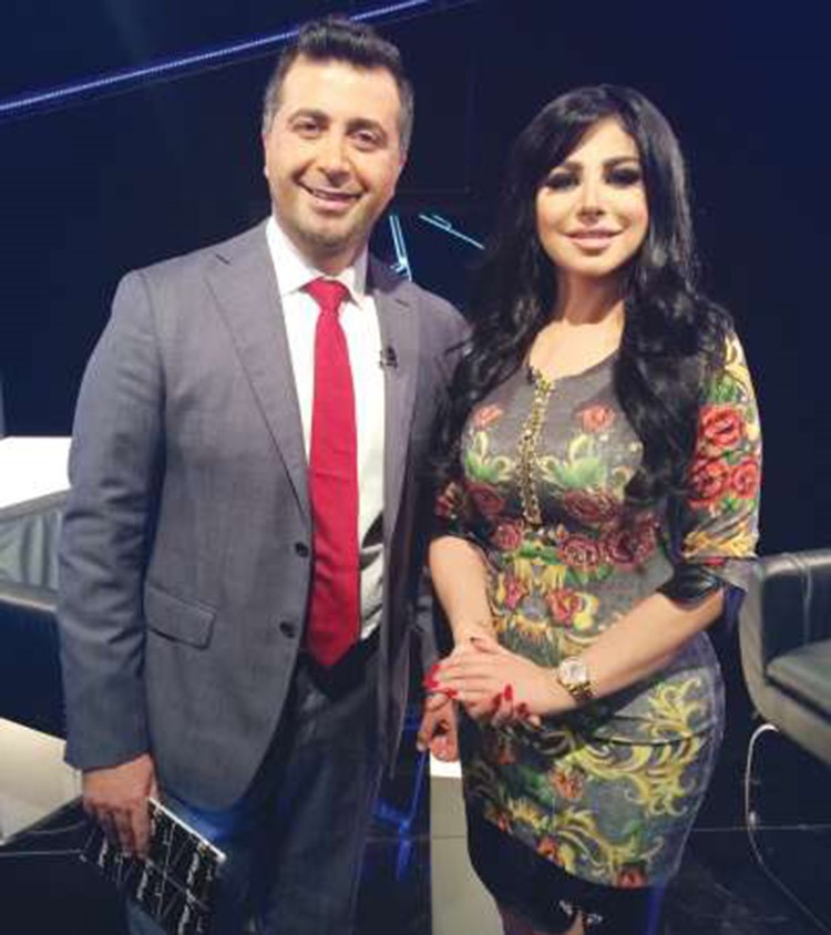 حليمة بولند مع ميلاد حدشيتي في البرنامج