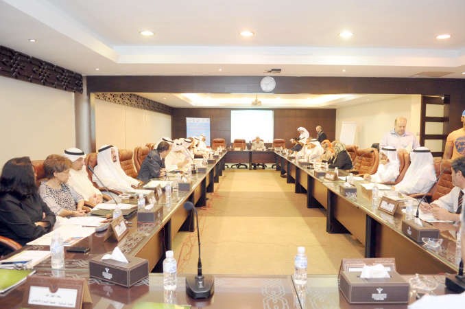 جانب من الورشة التي استضافتها الهيئة الخيرية قاسم باشا