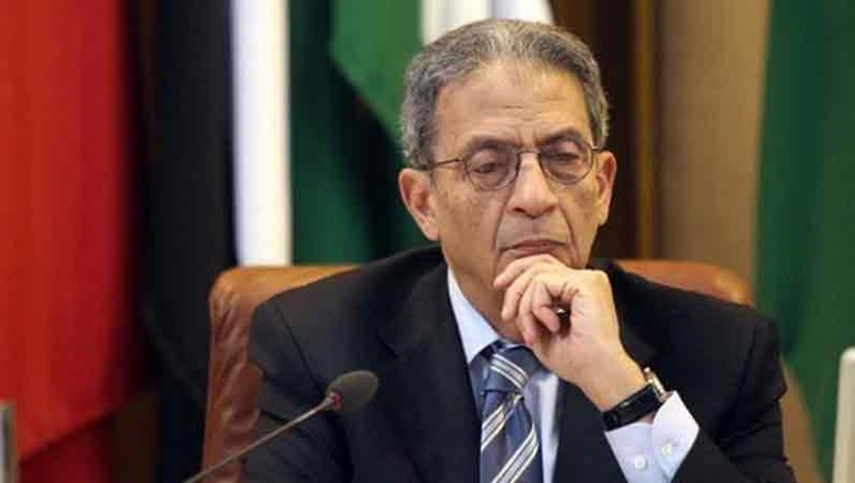 وزير الخارجية المصري الاسبق عمرو موسى