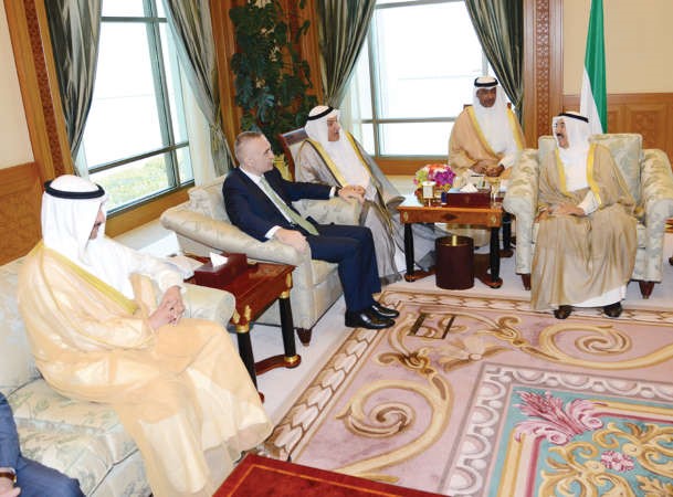 صاحب السمو الامير مستقبلا رئيس برلمان البانيا﻿