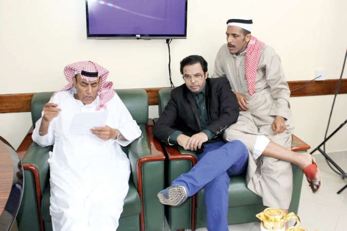 السدر مع احمد بدير وسلطان الفرج في مشهد من Ping