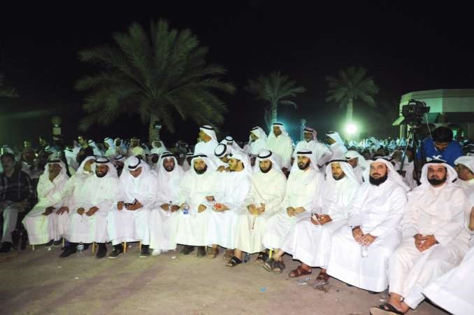 جانب من اعضاء كتلة المعارضة في ساحة الارادة