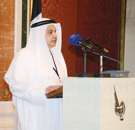 صالح العسعوسي يلقي كلمته﻿