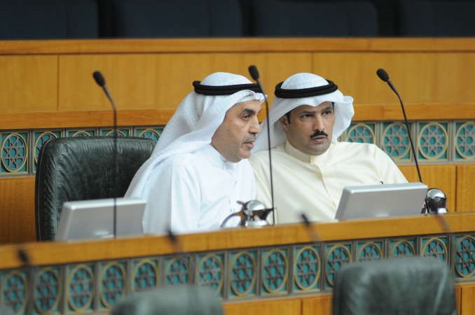 عبدالله العدواني ودعبدالله الطريجي
﻿