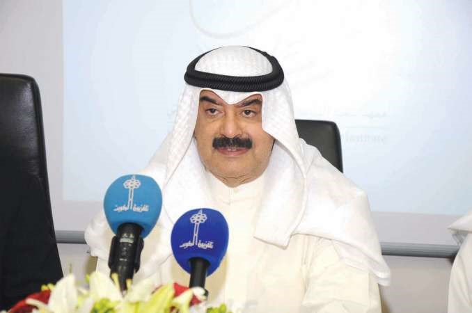 خالد الجارالله متحدثا خلال الحفل محمد خلوصي