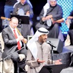 جاسم بن ثاني في المهرجان﻿