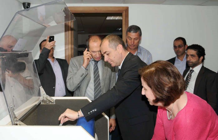 وزير التربية الياس بوصعب يتفقد مركز وضع اسئلة الامتحانات الرسمية 	محمود الطويل﻿