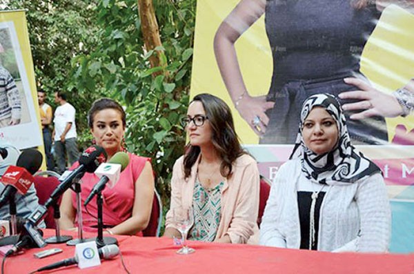 جانب من المؤتمر الصحافي ﻿