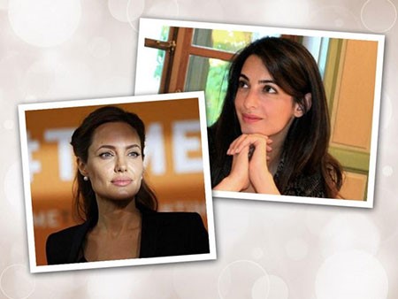 Angelina Jolie وامل علم الدين